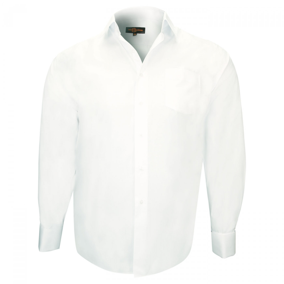 camisa talla punos fances blanca