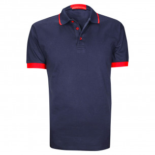 Polo moda MARCONE Andrew Mac Allister 4094-NAVY