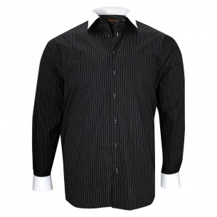 Camisa grandes tallas planchado fácil borsalo gt-c1db1