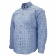 Camisa grandes tallas planchado fácil vichy gt-c5db2