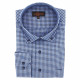 Camisa grandes tallas planchado fácil vichy gt-c5db2