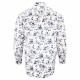 Camisa tejido estampado talla grande floreale-aa4db1