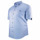 Camisa estampada talla grande mangas cortas piastre-aa4dbmc2