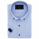 Camisa estampada talla grande mangas cortas piastre-aa4dbmc2