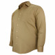 Camisa talla grande en tejido de rayas premium AB7DB2