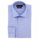 Camisa slim fit de tejido liso CUCITO AB3EB4