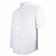 Camisa talla grande tejido de lino y algodón AD6DB4