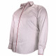 Camisa talla grande tejido estampado
