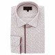 Camisa talla grande tejido estampado