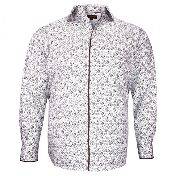 Camisa talla grande tejido estampado FIOMAR AE4DB1