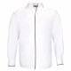 Camisa de talla grande en tejido liso y trenzado BORNERO AE5DB1