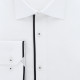 Camisa de talla grande en tejido liso y trenzado BORNERO AE5DB1