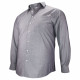 Camisa de talla grande en tejido texturizado con estampado TONOGIO AE6DB1