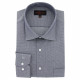 Camisa de talla grande en tejido texturizado con estampado TONOGIO AE6DB1