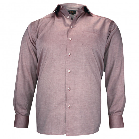 Camisa de talla grande en tejido texturizado TONOROSSO AE7DB1