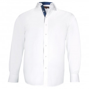 Camisa de talla grande en tejido liso CLASSOPO AE9DB2