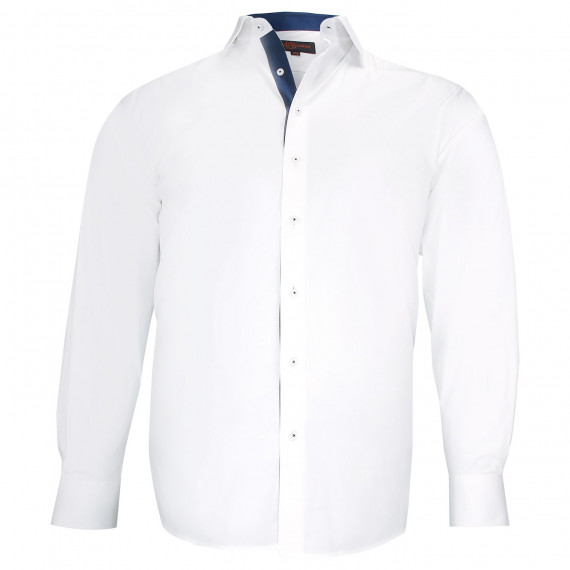 Camisa de talla grande en tejido liso CLASSOPO AE9DB2