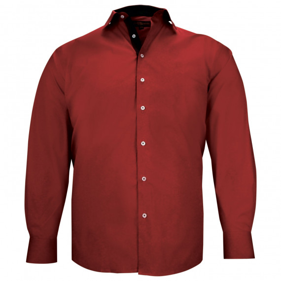 Camisa de talla grande en tejido liso CLASSOPO AE9DB5