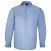 Camisa de talla grande en tejido texturizado con cuello ocultoDINOZZE AE11DB3