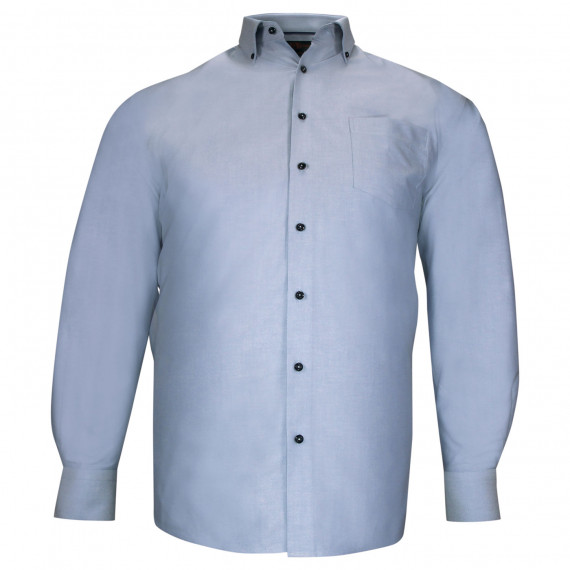 Camisa oxford de talla grande con cuello abotonado BOTONNI AE12DB1
