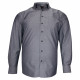Camisa texturizada con cuello abotonado de talla grande ARMATONI AE13DB1