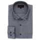Camisa texturizada con cuello abotonado de talla grande ARMATONI AE13DB1