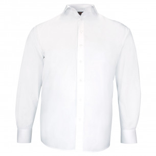 Camisa clásica de talla grande en tejido liso CLASSIMO AE15EB1