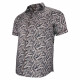 Camisa de manga corta de talla grande con tejido estampado LUTTO AE2DBMC1