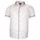 Camisa de manga corta de talla grande con tejido estampado GIVELI AE4DBMC1