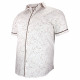 Camisa de manga corta de talla grande con tejido estampado GIVELI AE4DBMC1