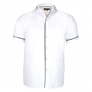 Camisa lisa de talla grande con ribete FINTURA AE5DBMC1
