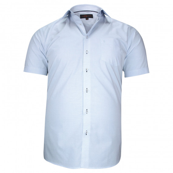 Camisa de talla grande en tejido liso texturizado TONOTONA AE7DBMC1