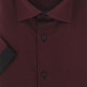 Camisa de talla grande con tejido liso en contraste ROSSONERO AE10DBMC2