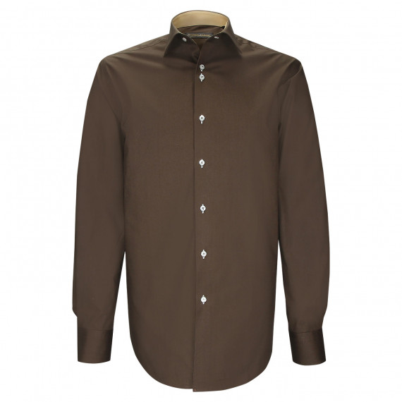 Camisa corte recto 100% algodón AE2EB1