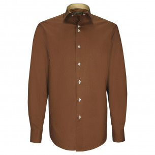 Camisa corte recto 100% algodón AE2EB2