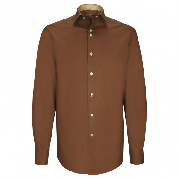 Camisa corte recto 100% algodón AE2EB2