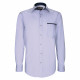 Camisa lisa entallada con ribete de bolsillo TASCOPO AE8EB2
