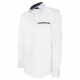 Camisa lisa entallada con ribete de bolsillo TASCOPO AE8EB3