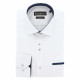 Camisa lisa entallada con ribete de bolsillo TASCOPO AE8EB3
