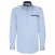 Camisa lisa entallada con ribete de bolsillo TASCOPO AE8EB4