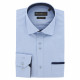 Camisa lisa entallada con ribete de bolsillo TASCOPO AE8EB4