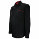 Camisa lisa entallada con ribete de bolsillo TASSORO AE9EB1