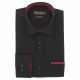Camisa lisa entallada con ribete de bolsillo TASSORO AE9EB1