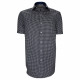 Camisa de corte recto en tejido estampado de cuadros CARRETO AE2EBMC1