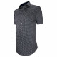 Camisa de corte recto en tejido estampado de cuadros CARRETO AE2EBMC1