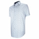 Camisa de corte recto con tejido estampado FLORALO AE3EBMC1