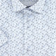 Camisa de corte recto con tejido estampado FLORALO AE3EBMC1
