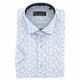 Camisa de corte recto con tejido estampado FLORALO AE3EBMC1