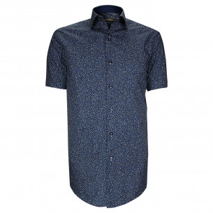 Camisa de corte recto con tejido estampado floral FLORALI AE4EBMC1