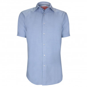Camisa entallada en tejido de sarga AE2AMMC2